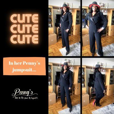 Custom-made jumpsuit by Ingrid V...