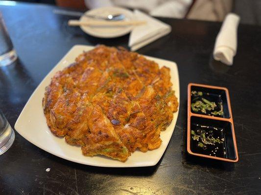 Kimchi pancake