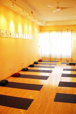 One of our two welcoming Yoga Halls