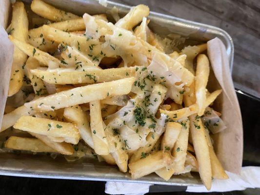 Garlic Parmesan fries.