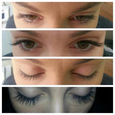 Before & After Lashes