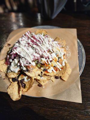 Pork nachos