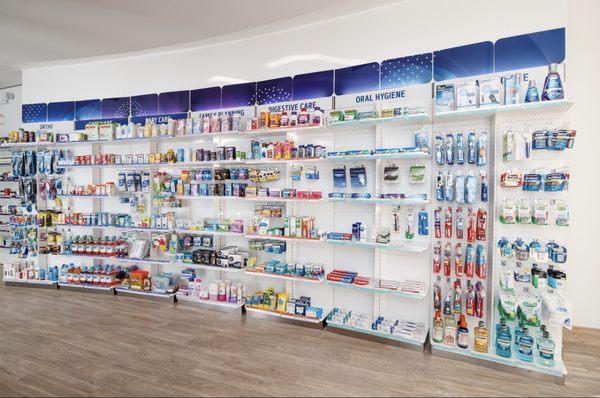 Inside of pharmacy