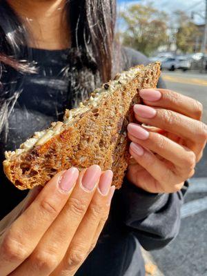 Gluten Free and Vegan Grilled Cheese