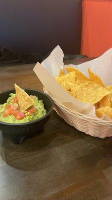 Guacamole chips