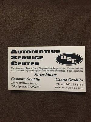 Automotive Service Center