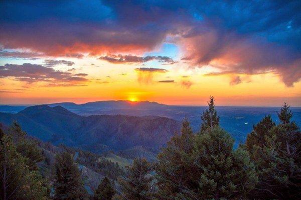 Sunrise, Ruidoso , New Mexico, Land of Enchantment.