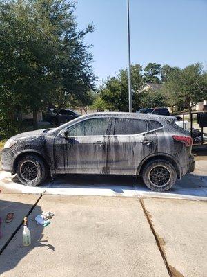 Washing process on every vehicle