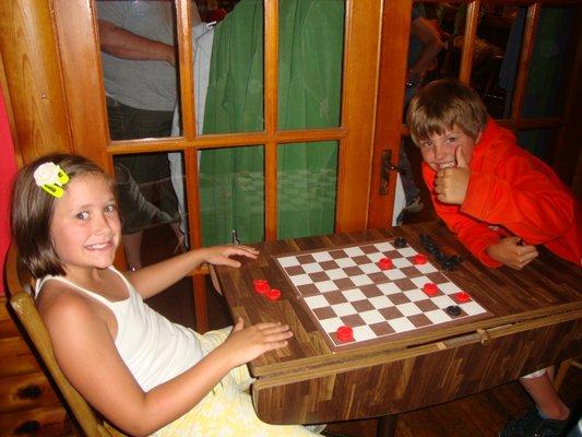 Games in the lodge