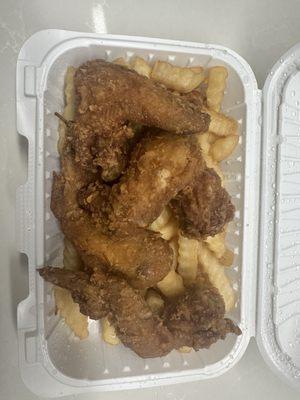 Fried Chicken Wings 8. French Fries