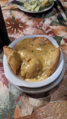 Crab empanadas