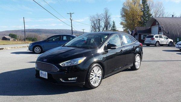 2015 Ford Focus Titanium -- $13,900.00 Visit our website for our full inventory http://baautovt.com