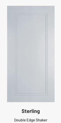 Grey Double Edged shaker cabinet