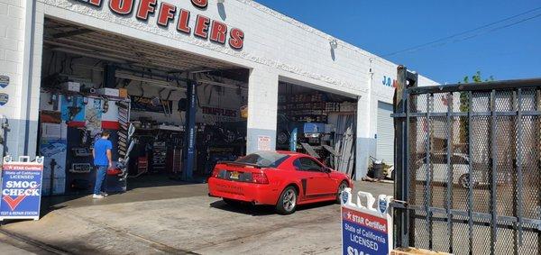 2003 Mach 1 Magna Flow Catback