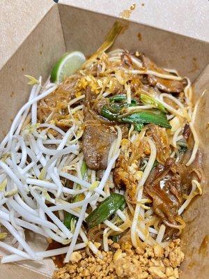 Beef Pad Thai