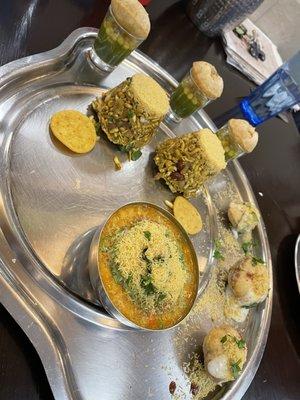 Chaat sampler