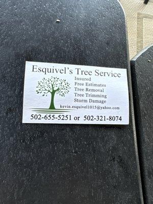 Esquivel’s Tree Service