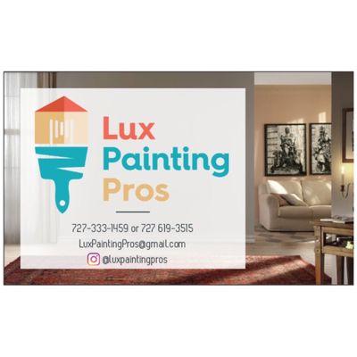 Lux Painting Pros - 727-619-3515 - or -727-333-1459 -@luxpaintingpros