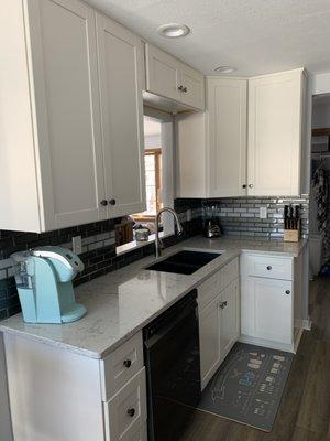 Cabinets, flooring, and countertops from Cabinets To Go