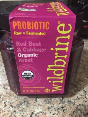 Red Beet & Cabbage Organic Kraut