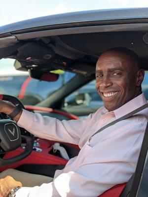 Congrats to Dr. Malone on his 2020 Corvette!