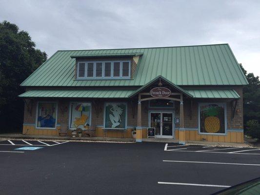 The French Door on the corner of Bonnett and Hwy 158.