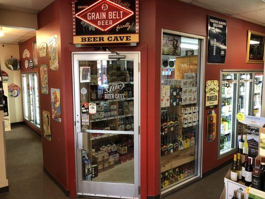 HUGE Beer Cave!