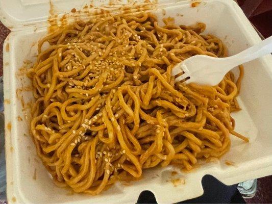 Sesame noodle (appetizer) -- delicious cold noodles