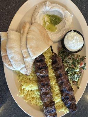 Kofta Kabob Combo