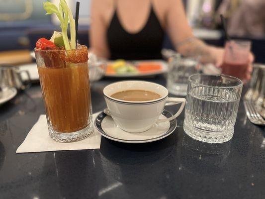 Bloody Mary & coffee