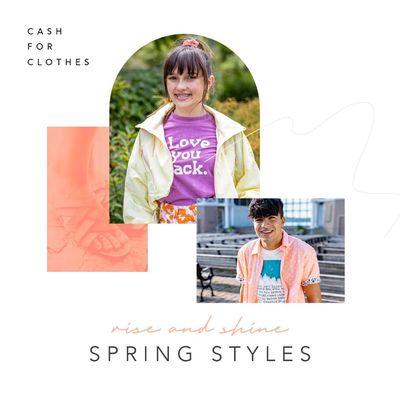 Now buying Spring Styles