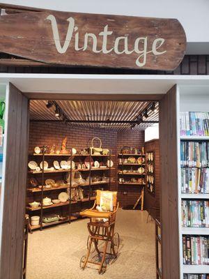 Vintage section