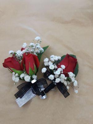 Corsagr and Boutonniere $32