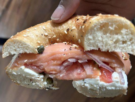 Lox Bagel