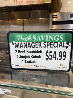 Manager special