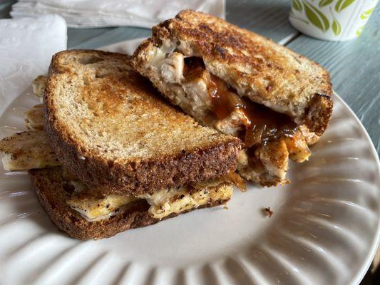 Summertime grilled cheese