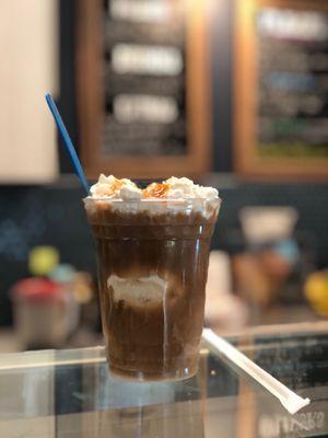 Coffee float.