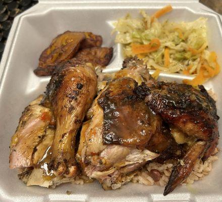 Jerk chicken meal