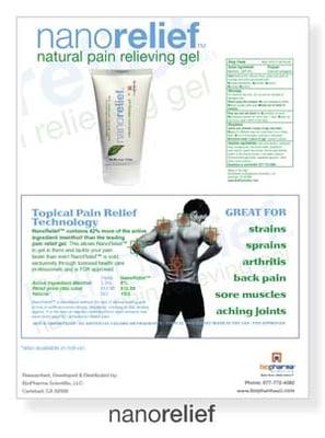 Topical pain relief that is 42% more powerful than Biofreeze!