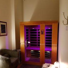 SolEscape's Infrared Sauna! The days are getting cooler... Come in, warm up and detox!