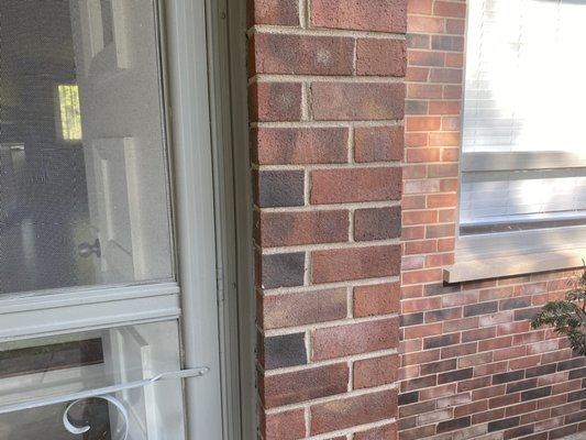 Preparing to install a Ring Doorbell 2 on the brick wall