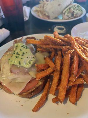 Open Faced Turkey Sandwich