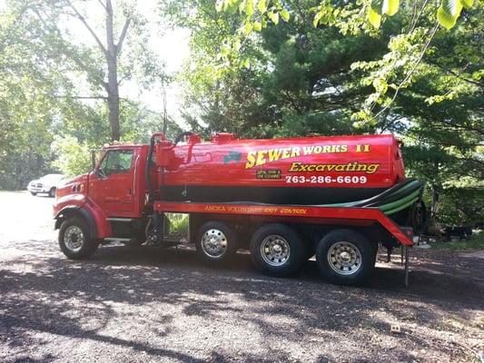 The truck with a fresh wash