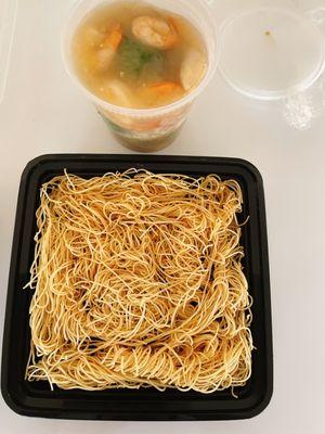 #23. Combination Crispy Fried Noodles $12