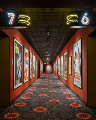 Alamo Drafthouse Staten Island hallway