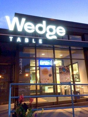 Wedge Table Front Door Entrance