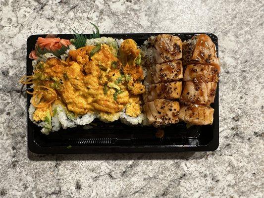 Volcano Roll & Pacific Roll