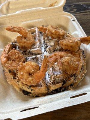 Shrimp and Waffles