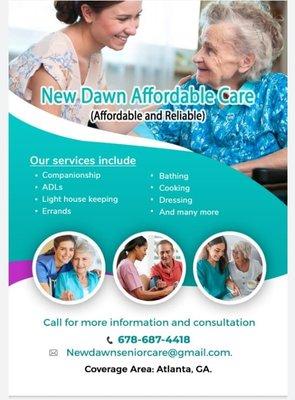 New Dawn Affordable Care