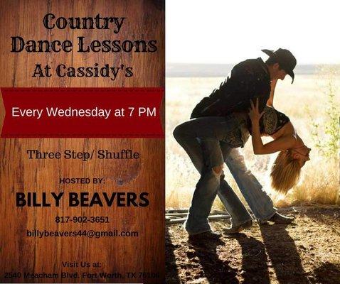 Wed is country music and ladies night